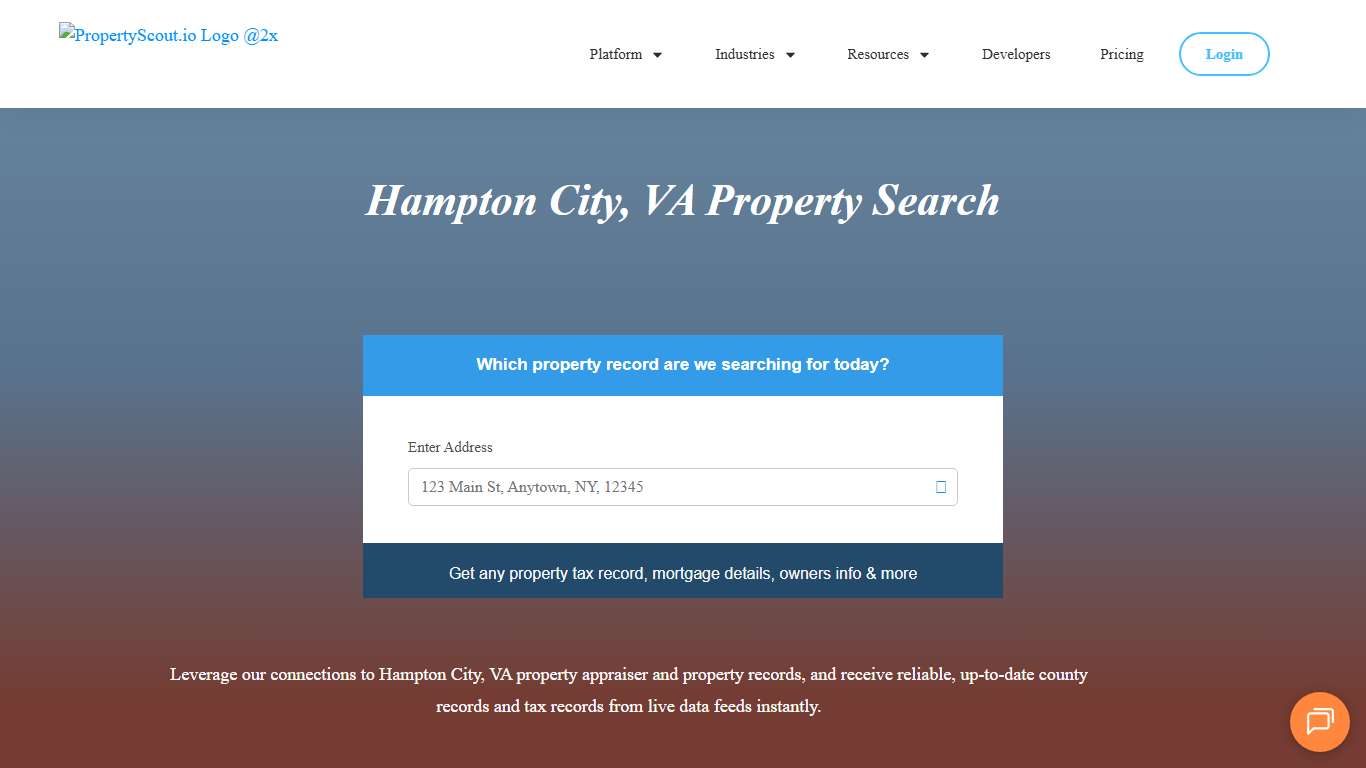 Hampton City, VA Property Records Search - Propertyscout.io